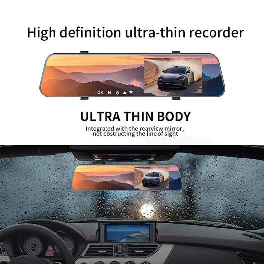 Dashcam, In-Car Dashcam, Front 1080P In-Car Camera with Super Night Vision Function, Loop Recording