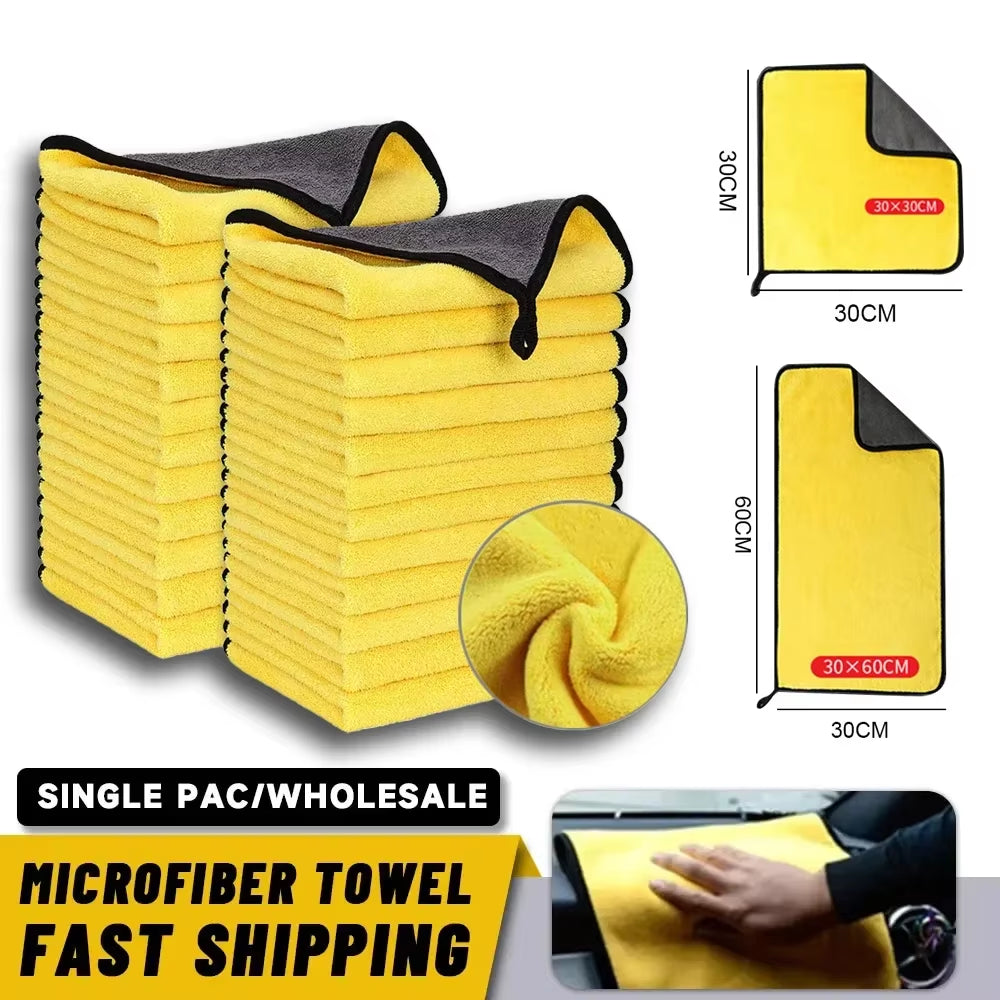 Car Detailing Car Wash Microfiber Towels Auto Detailing Car Products Tools Car Cleaning Microfiber Car Accessories Auto Towel