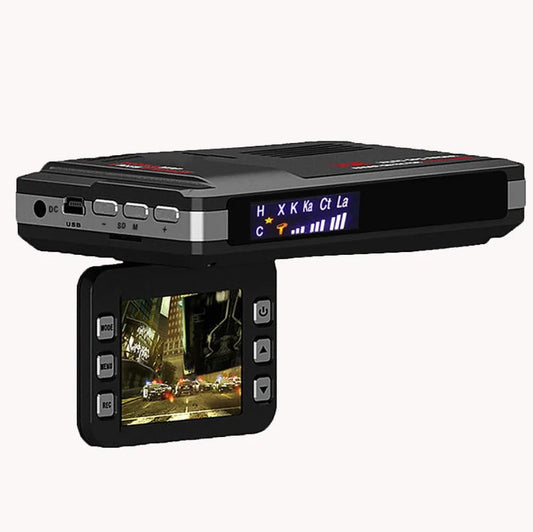 2In1 2 in 1 Portable anti Speed Dash Cam Camera Radar Detector a Radar Detector Device with Camera